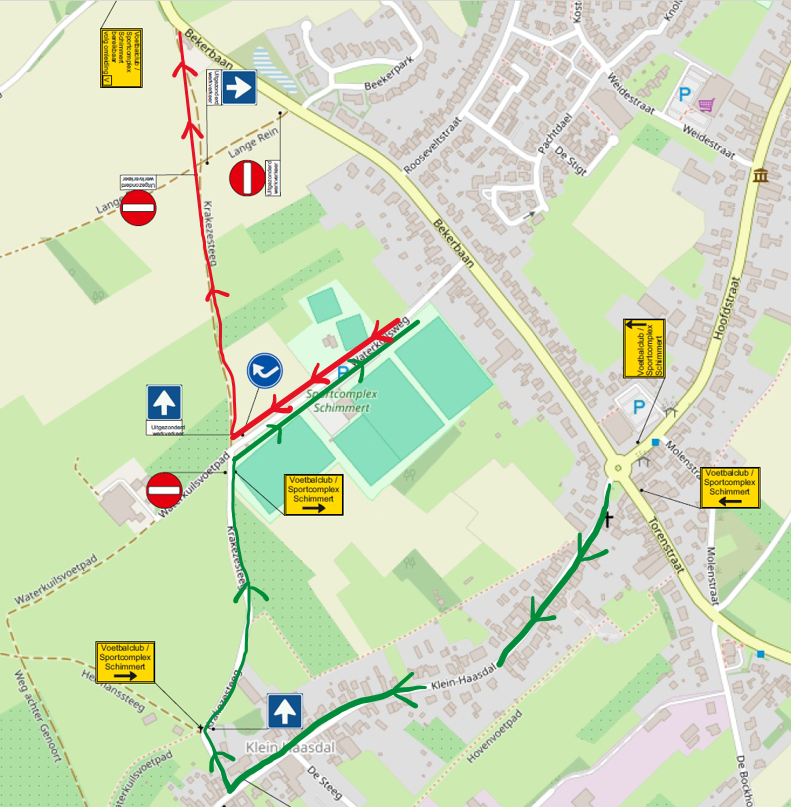 Tijdelijke verkeerspmleiding